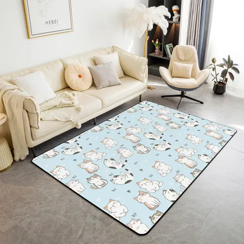 Miniatura 13 de Erosebridal Alfombra de motocross de 3 x 5 pies para mesita de noche, alfombra de motociclista para niños, adolescentes, motocicleta, deportes