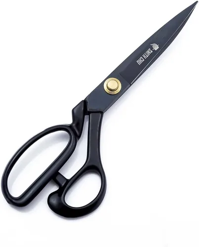SMITH CHU Tijeras de costura, tijeras de sastre resistentes para tela, cuero, materias primas, confección, tijeras de tapicería profesionales para