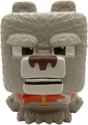 Miniatura 4 de Minecraft Mighty Mega Squishme (Abeja Cozie) Officially Licensed Minecraft Movie collectible. Soft slow-rise foam squishy, about 8 inches, with a