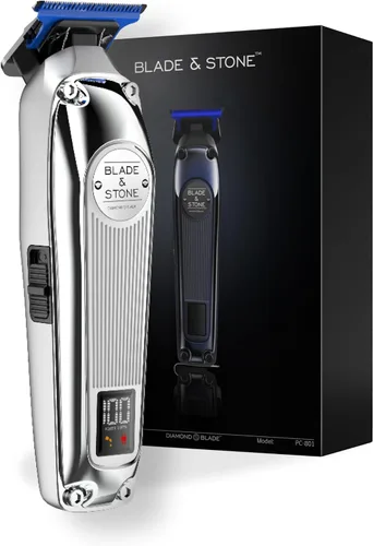 Blade & Stone Cortadora de pelo profesional para hombres PT301 | Hoja Diamond-S | Tecnología Micro-Gap | Motor duradero de 7200 RPM, todo metal,