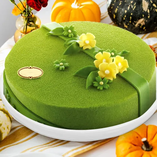 Miniatura 2 de Kichvoe Bandeja de cerámica para tartas, plato redondo de postre de 6.10 pulgadas, plato de servicio de alimentos para aperitivos, frutas, galletas