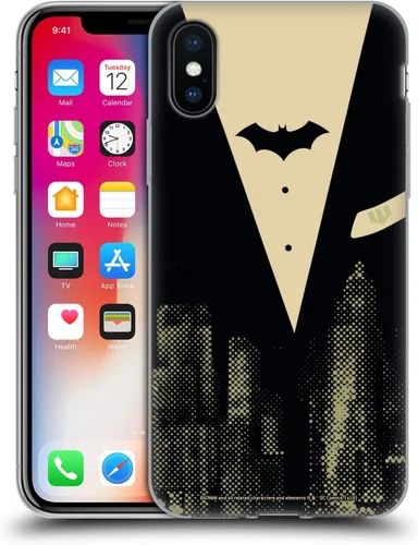 Miniatura 123 de Head Case Designs Officially Licensed Batman DC Comics Alter Ego Bats Duality Gel Case [Military Grade Protection] Compatible with Apple iPhone 7