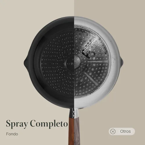 Miniatura 5 de CAROTE Juego de utensilios de cocina de cerámica, ollas y sartenes antiadherentes, 14 piezas, no tóxico, saludable, antiadherente, juego de ollas