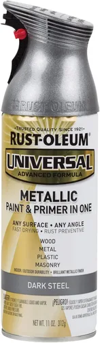 Miniatura 103 de Rust-Oleum 245197 Pintura en aerosol universal para todas las superficies, 12 onzas, negro satinado