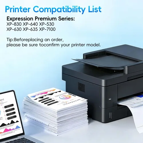 Miniatura 4 de Compatible con cartuchos de tinta 410XL, paquete de 5 cartuchos de tinta premium de alta capacidad remanufacturados de repuesto para cartuchos