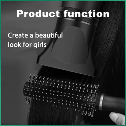 Miniatura 3 de 2 piezas YAFIYGI - Accesorio universal para secador de pelo, boquilla sopladora de plástico para reemplazar la herramienta profesional de peluquería