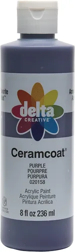 Miniatura 4 de Pintura acrílica Delta Creative Ceramcoat en varios colores (8 oz), 020158, morado Negro