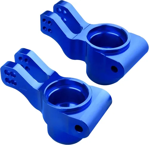 Miniatura 7 de Bujes traseros de aluminio dirección nudillos para Arrma 1/8 Kraton/Outcast/Notorious 6S BLX actualiza piezas, reemplazar AR330404 (azul marino)