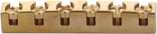 Miniatura 2 de Tuerca de latón ajustable de 1.693 in para Gibson Les Paul LP SG Style Guitarra Oro