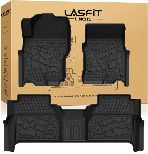 Miniatura 19 de LASFIT Alfombrillas de suelo y tapete de carga para Kia K4 2026 2025 para todo tipo de clima, TPE ajuste personalizado, juego completo