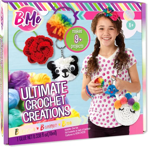 Kit de ganchillo y tejer todo en uno para principiantes, set de manualidades y artes para niños, adolescentes, preadolescentes y adultos – Cómo