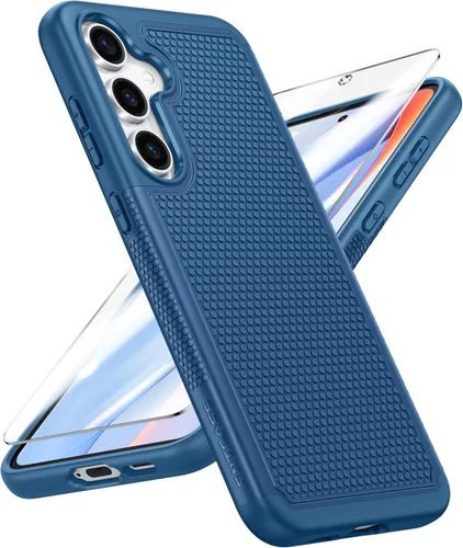 Miniatura 126 de FNTCASE Funda para teléfono Galaxy A14-5G: protección contra caídas de grado militar Samsung A14 5G, probada contra caídas de 14 pies, protector