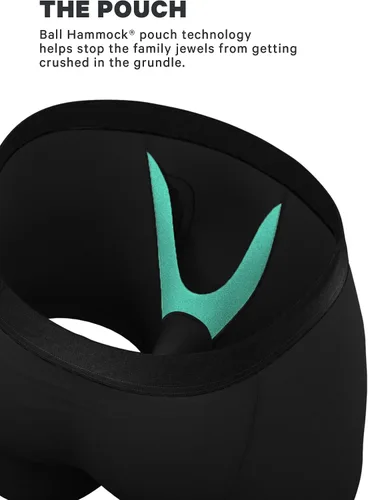 Miniatura 2 de Shinesty Ball Hammock calzoncillos tipo bóxer con suspensor para hombre, ropa interior de micromodal con bragueta
