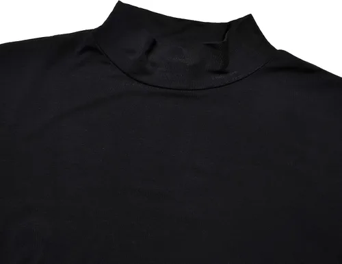 Miniatura 5 de Bhome Camisa de maternidad con cuello alto falso y manga larga para sesión de fotos embarazadas