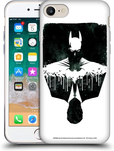 Miniatura 103 de Head Case Designs Officially Licensed Batman DC Comics Alter Ego Bats Duality Gel Case [Military Grade Protection] Compatible with Apple iPhone 7