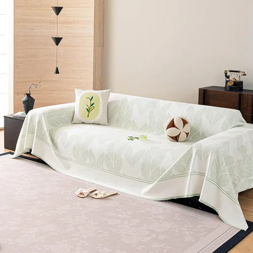 Miniatura 22 de ROOMLIFE Funda de sofá con estampado de leopardo para sofá de 3 plazas, lavable, protector de muebles para perros, funda de sofá suave