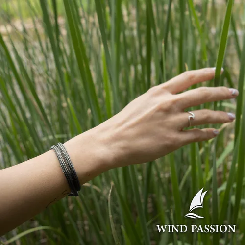 Miniatura 7 de Wind Passion Pulsera para hombre con cuerda mono con estilo náutico trenzado