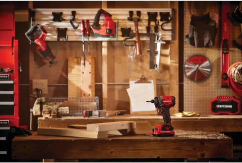 Miniatura 9 de CRAFTSMAN Kit de destornillador de impacto inalámbrico V20, 1/4 de pulgada, batería y cargador incluidos (CMCF810C1)
