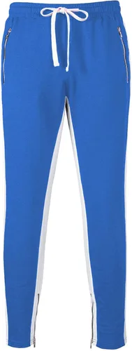 Miniatura 3 de JMIERR Pantalones deportivos para hombre con bolsillos con cremallera, pantalones deportivos ajustados para gimnasio, correr, entrenamiento