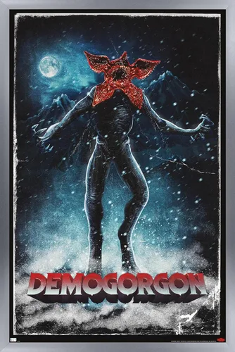 Miniatura 11 de Trends International Netflix Stranger Things: Season 4 - Póster de pared de Demogorgon, 14.72 x 22.37 pulgadas, versión enmarcada de madera