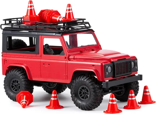 Miniatura 2 de 20 conos de tráfico simulados, mini conos de decoración de carretera para RC Crawler 1:16 1:18 1:24 RC Car SCX24 FCX24 TRX4M