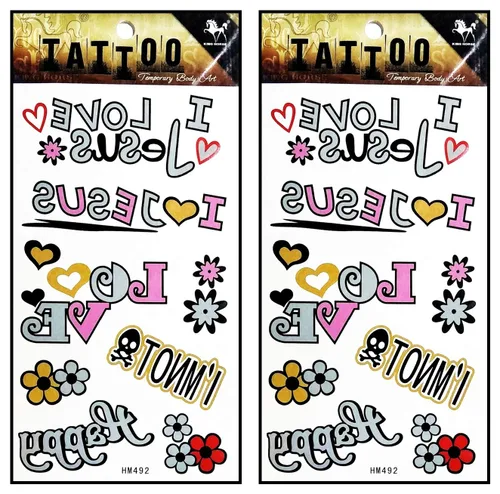 Miniatura 9 de Tatuajes 2 hojas de plumas negras de fantasía temporales tatuajes adhesivos falsos cuerpo brazo pecho hombro tatuajes para adolescentes, hombres