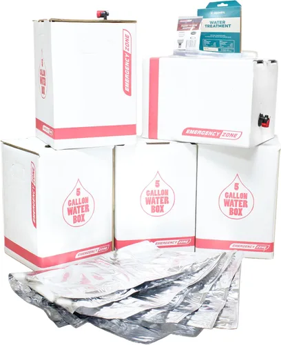 Miniatura 9 de Emergency Zone Kit de almacenamiento/tratamiento de agua para el hogar de 50 galones