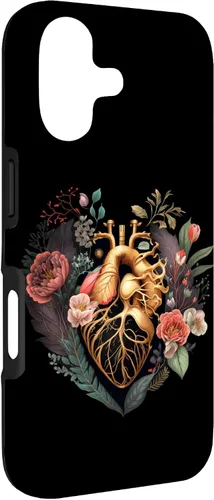 Miniatura 3 de Anatomical Heart and Flowers for Your Love Case for iPhone 17