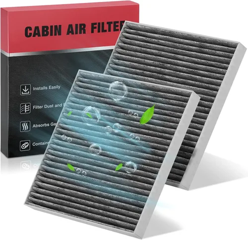 Miniatura 15 de BDFHYK 2 filtros de aire de cabina CF10136 con carbón activado compatibles con Chevy Uplander 2005-2009, Venture 2001-2005, compatibles con Buick