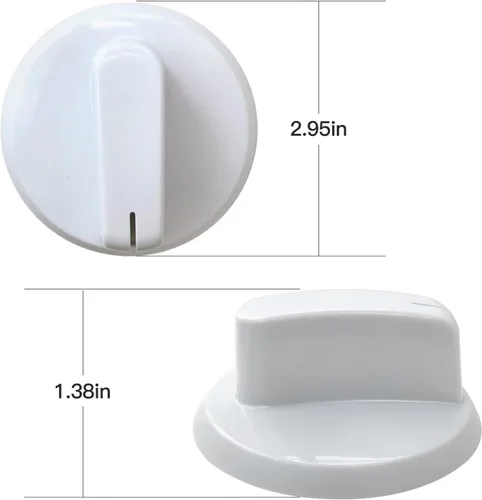 Miniatura 3 de WE03X25285 Secadora Perilla de Control Principal Secadora Temporizador Perilla Secadora Compatible con General Electric & Hotpoint Dryer Modelos