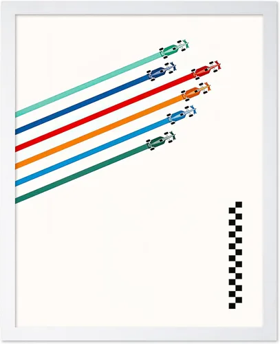 Miniatura 50 de Poster Master Póster de carreras de autos 2023, impresión de autos de carreras, arte de carreras de autos deportivos, regalo para hombres, mujeres