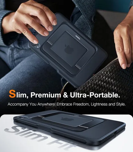 Miniatura 6 de TORRAS Funda para iPad Mini 7 A17 Pro, Funda para iPad Mini 6 con Soporte para Lápiz, Soporte Ultra Estable, Múltiples Ángulos de Visualización