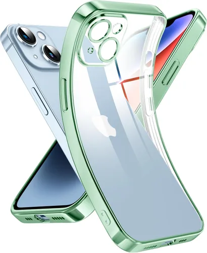 Miniatura 140 de Supdeal Funda transparente para iPhone 13 Pro, no amarillea, protección de cámara, probada en caídas de grado militar, transparente, a prueba
