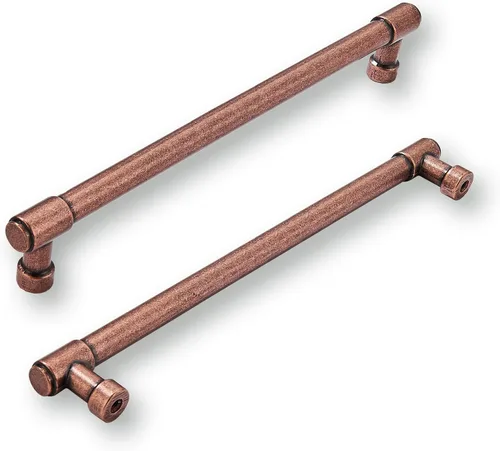 Miniatura 61 de khtumeware - Juego de 2 tiradores grandes para gabinete, diámetro 1-3/4 pulgadas, zinc resistente, para cajones, puertas y tocadores, color latón