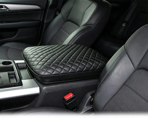 Miniatura 41 de Accesorios interiores personalizados para E-PACE EPACE 2018 2019 2020 2021 2022 2023 piel sintética para consola central reposabrazos cubierta