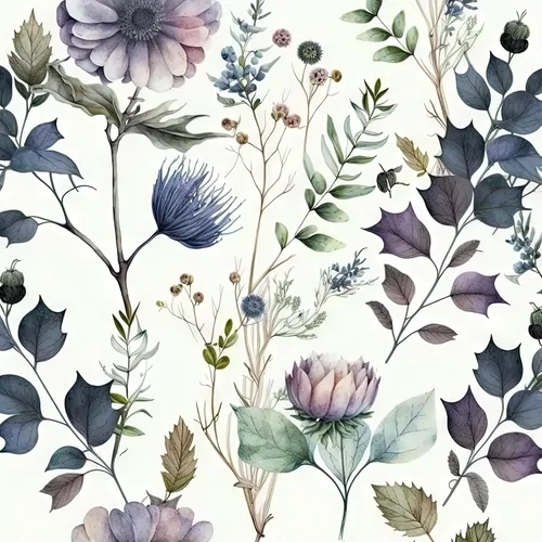 Miniatura 8 de Booming Peony - Papel tapiz floral de peonía para despegar y pegar - Papel tapiz autoadhesivo removible de hojas azul/blanco - Mural decorativo