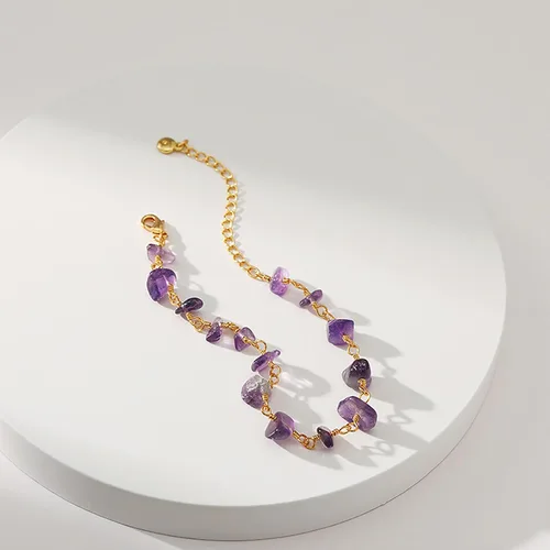 Miniatura 95 de Delicadas pulseras de oro para mujer, chapado en oro 18, ajustable, mal de ojo, mariposa, cuentas, perla, corazón, turquesa, hecha a mano para mujer