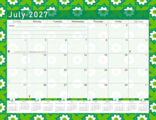 Miniatura 2 de Calendario mensual 2022 – 2023 de pared / escritorio encuadernado en espiral – 16 meses de escritorio / calendario secante de pared / planificador