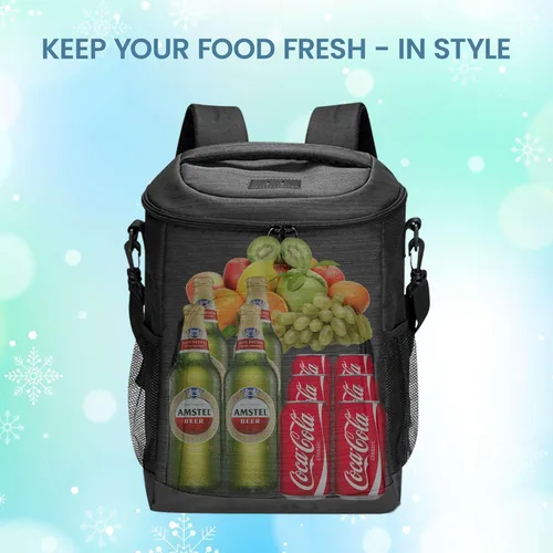Miniatura 4 de Bolsa térmica suave personalizada – Personaliza tu bolsa aislada Mochila para eventos corporativos o regalos – Bolsa térmica portátil