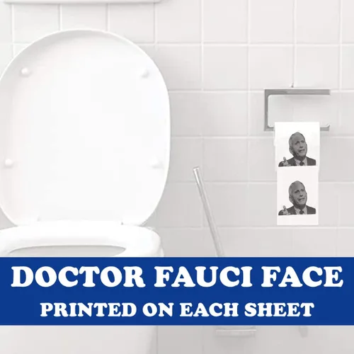 Miniatura 7 de Anthony Fauci - Rollo de papel higiénico Divertido regalo político de broma del Dr. Fauci para demócratas y republicanos que se oponen a Fauci