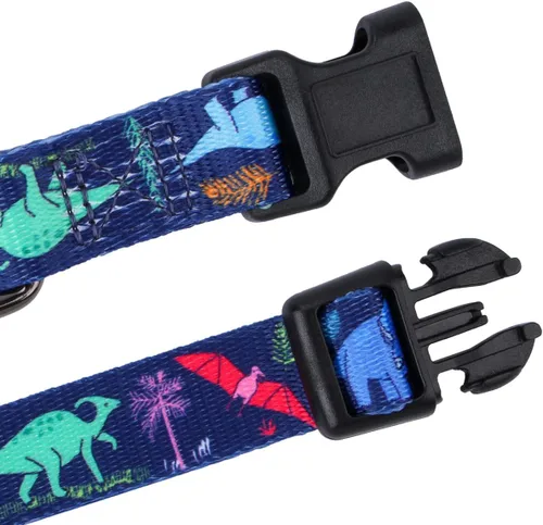 Miniatura 4 de Collar de perro para perros pequeños con patrón floral para hembras y perros, talla S