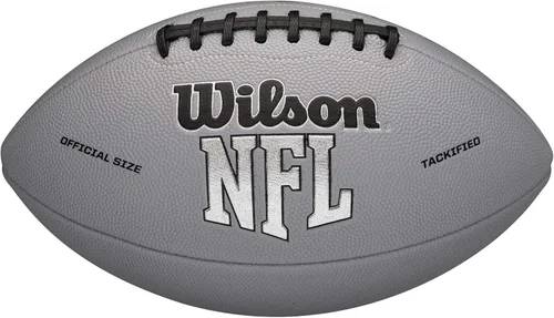 Wilson Balones de fútbol americano recreativos de la NFL Gris