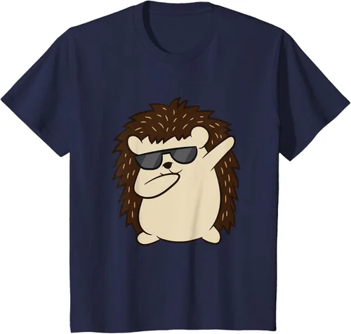 Miniatura 81 de Dabbing Hedgehog Funny Hedgehog Camiseta S