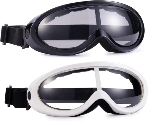 Miniatura 7 de Lentes protectores para esquiar 2 unidades, anteojos protectores para snowboard para niños, niñas, jóvenes, hombres