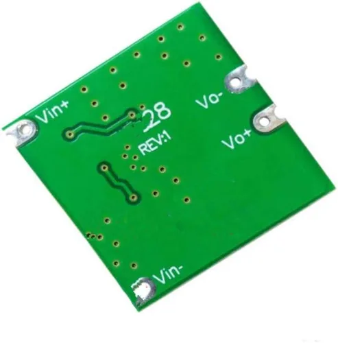 Miniatura 3 de Taidacent 24V a 3.3V 5V 9V 12V 15V DC reductor reductor regulador de voltaje PCB 4A corriente rectificadora síncrona (salida 5V)