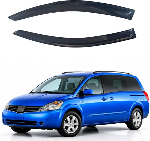 Miniatura 185 de Visor para ventana IG para Hyundai Venue 2020-2023, protector contra la lluvia, adhesivo extra duradero, deflector de viento para lado