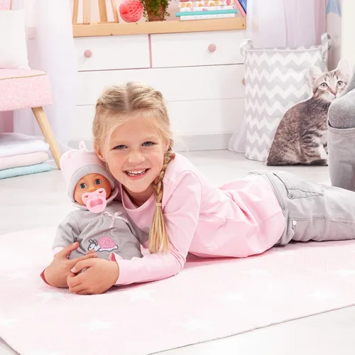 Miniatura 5 de Bayer: Muñeca de bebé de 15 pulgadas "First Words" en gris, con 24 sonidos y accesorios