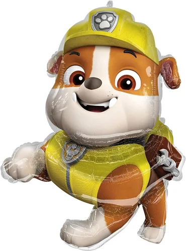 Miniatura 3 de Anagram Paw Pups Chase Rubble y Marshall on Patrol Suministros para Fiestas de Cumpleaños Decoraciones de Ramo de Globos