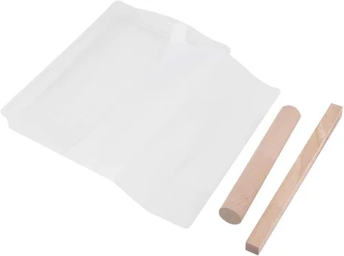 Juego de bandejas de herramientas de turrón hechas a mano de bricolaje, juego de bandeja de turrón de silicona, alfombrilla de fabricación