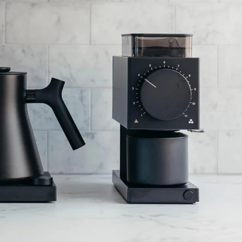 Miniatura 7 de Fellow Molinillo Gen 2 Ode Brew - Rebaba, Molinillo Eléctrico de Granos de Café con 31 Ajustes para Goteo, Prensa Francesa y Preparación en Frío